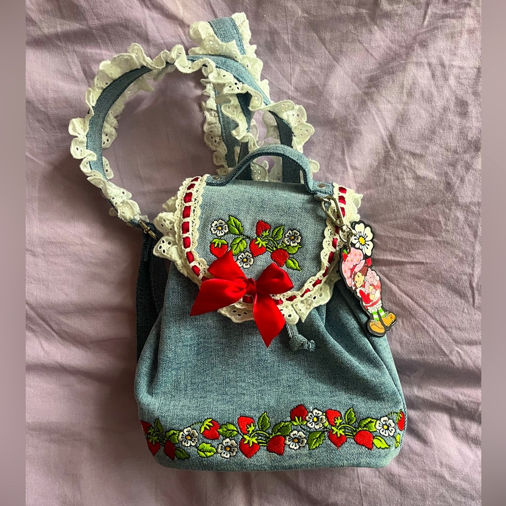 Dolls Killl x Strawberry Shortcake Sweetheart Field Mini Backpack